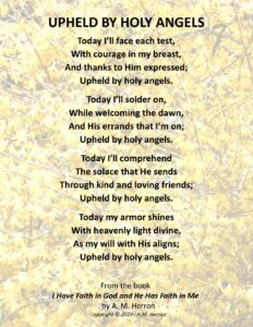 Upheld By Holy Angels